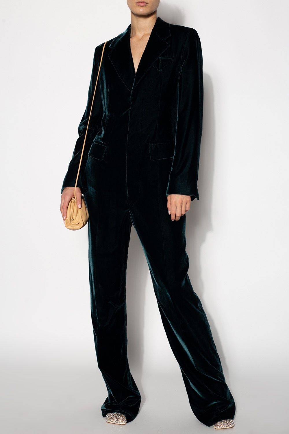 Bottega Veneta Velvet jumpsuit | Women's Clothing | Vitkac